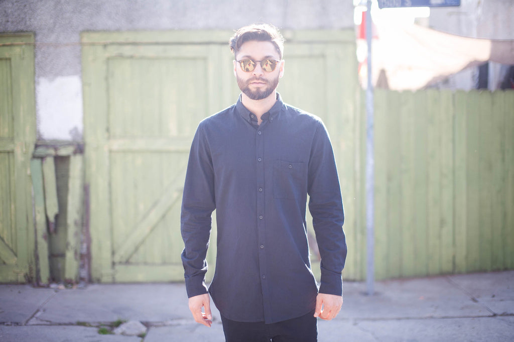 Seven Foot L/S Shirt - Black