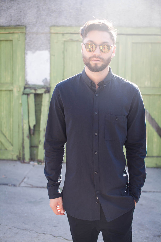 Seven Foot L/S Shirt - Black