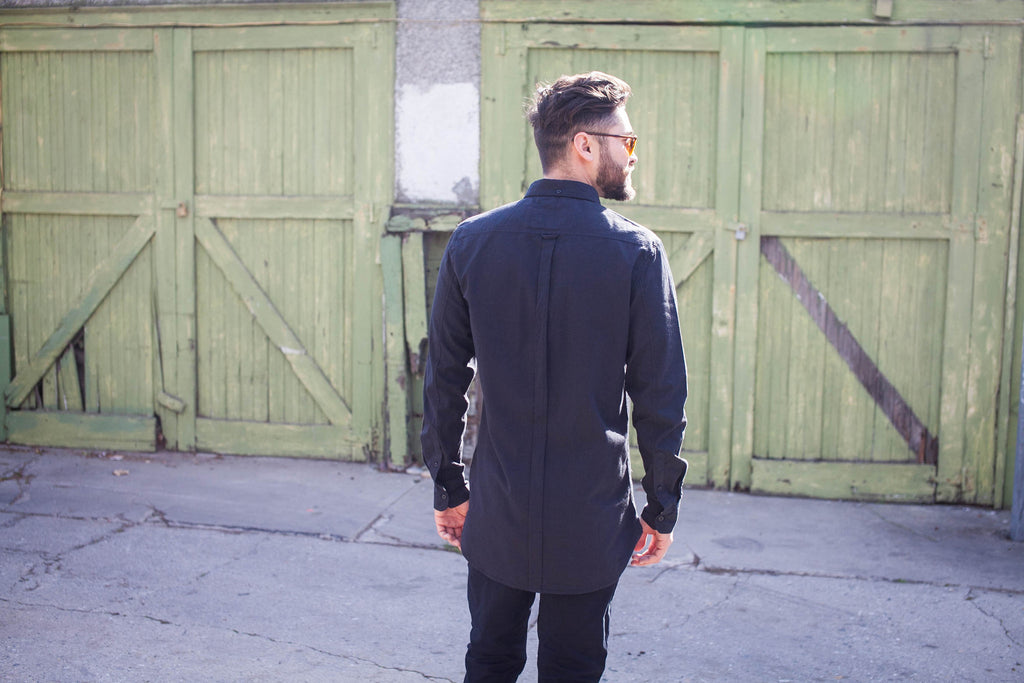 Seven Foot L/S Shirt - Black