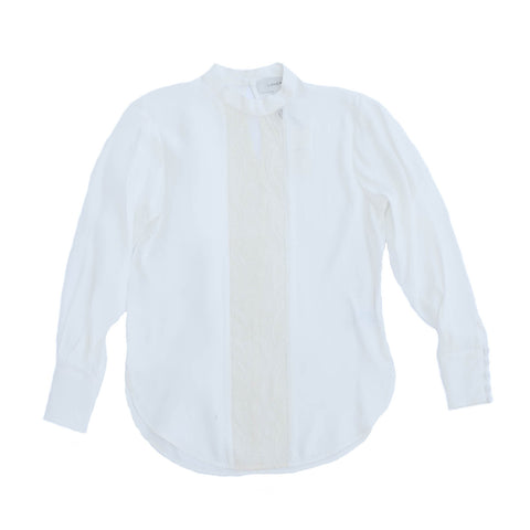 Silk Keyhole Bodice