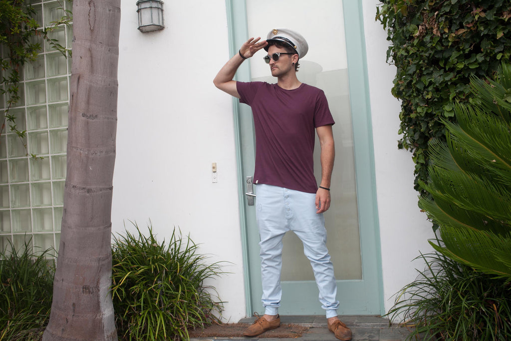 Leon Tee maroon