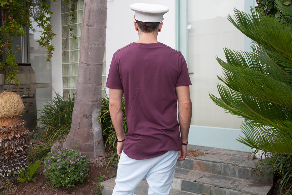 Leon Tee maroon