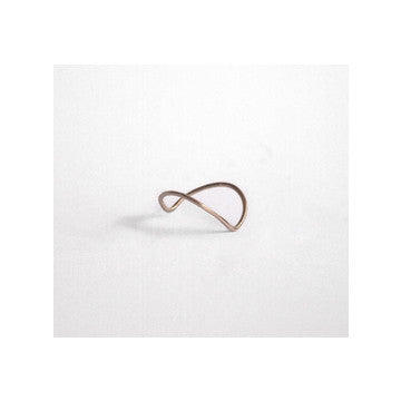 Arc fine band Rose Gold