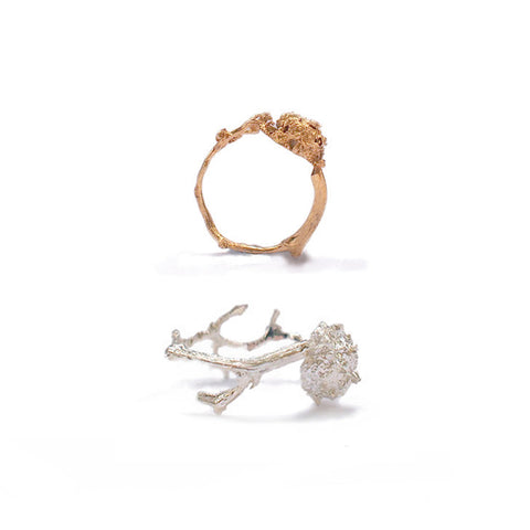 Pom Pom Ring Rose Gold