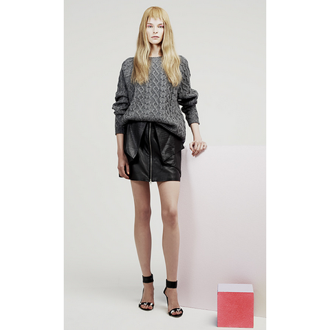 Lambswool Cable Knit