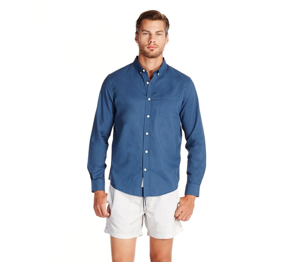 Teal Cotton Shirt