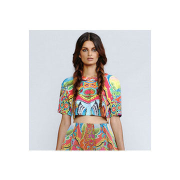 Delhi Belly Crop Top