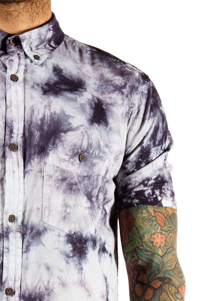 Seven Ft s/s - Indigo Tie Dye