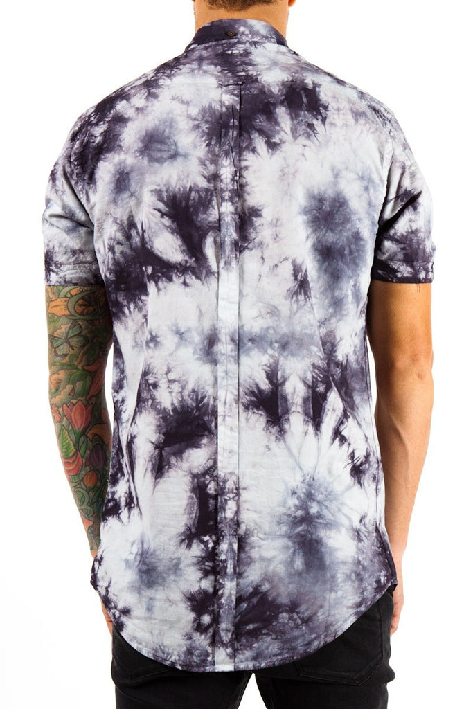 Seven Ft s/s - Indigo Tie Dye