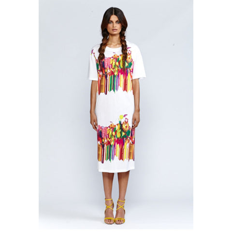 Long Jersey Tee Dress